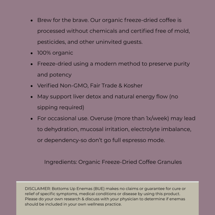 BUE Freeze-Dried Coffee Packet, Set of 4 - Image 2