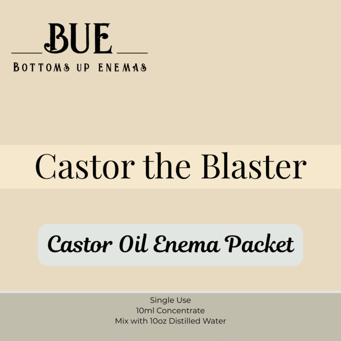 BUE Castor Oil Enema Packet, Set of 4 - Image 3
